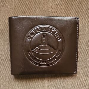 Clarks Dark Brown Leather Card Holder